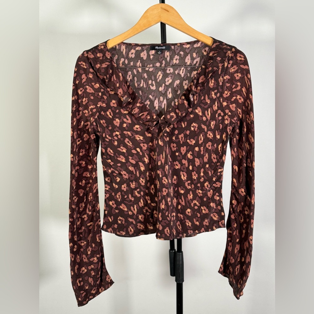 NEW. Madewell Silk crop top